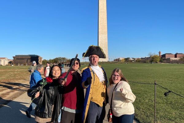 NZUS Council Interns Washington Monument